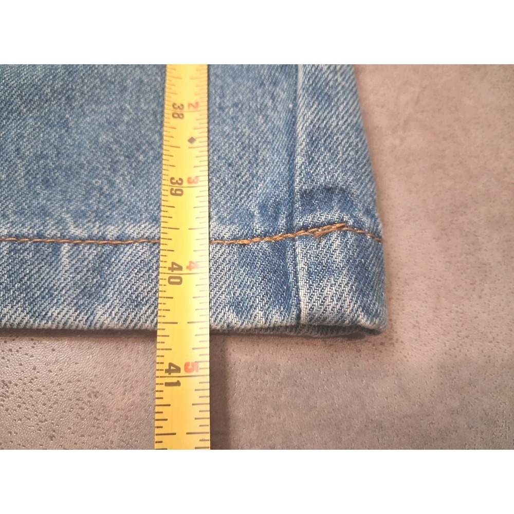 New S.O.N.G Low Rise Baggy Jeans Womens Size 9 Cotton Carpenter - Picture 8 of 8